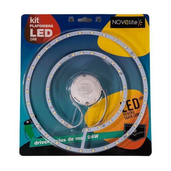 Imagine Kit LED Plafoniera 24W 2700K