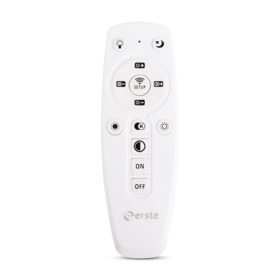 Imagine Lustra Oro LED 45W 50cm 3500-6000K cu telecomanda, Erste