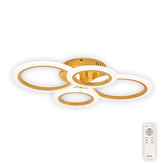 Imagine Lustra Oro LED 52W 56cm 3500-6000K cu telecomanda, Erste