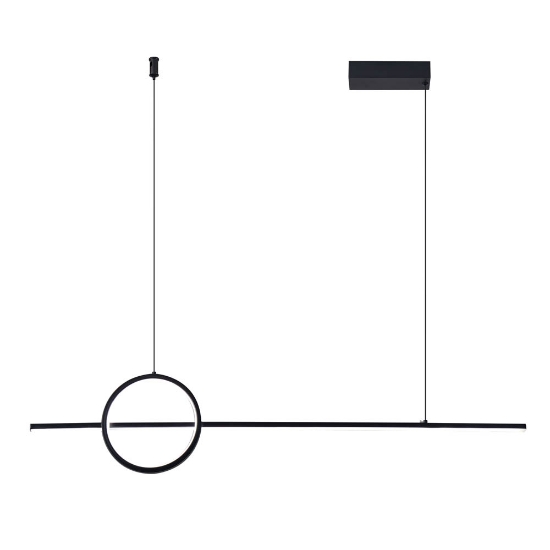 Imagine Pendul Hera LED 23W IP20, negru, Erste
