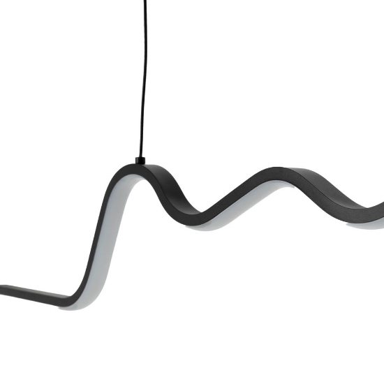 Imagine Pendul Hades LED 26W IP20, negru, Erste
