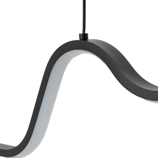 Imagine Pendul Hades LED 26W IP20, negru, Erste