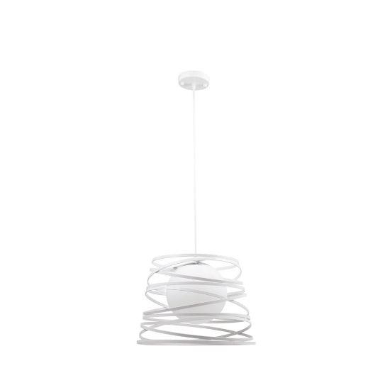 Imagine Pendul Instar Alb+Crom 1xE27 40W