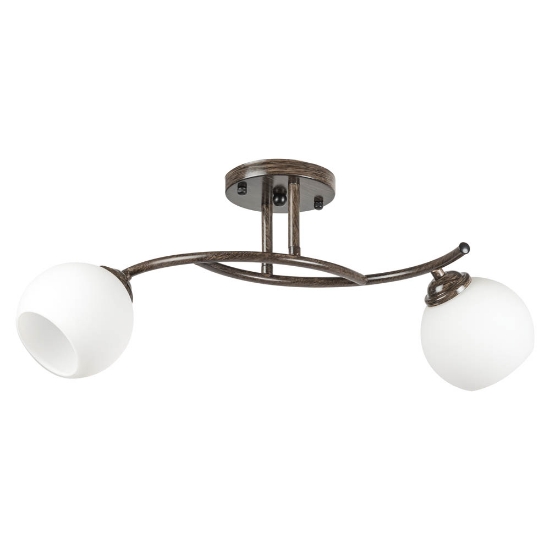 Imagine Lustra Ramona Wenge+Alb 2xE27 60W