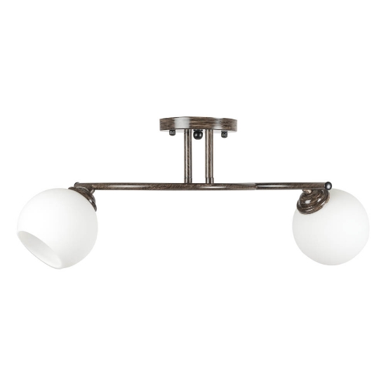 Imagine Lustra Ramona Wenge+Alb 2xE27 60W