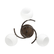 Imagine Lustra Ramona Wenge+Alb 3xE27 60W