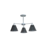 Imagine Lustra Fare 3XE27 IP20, alb+negru, Erste