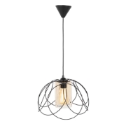 Imagine Pendul Leylak Negru 1xE27 60W