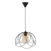 Imagine Pendul Leylak Negru 1xE27 60W