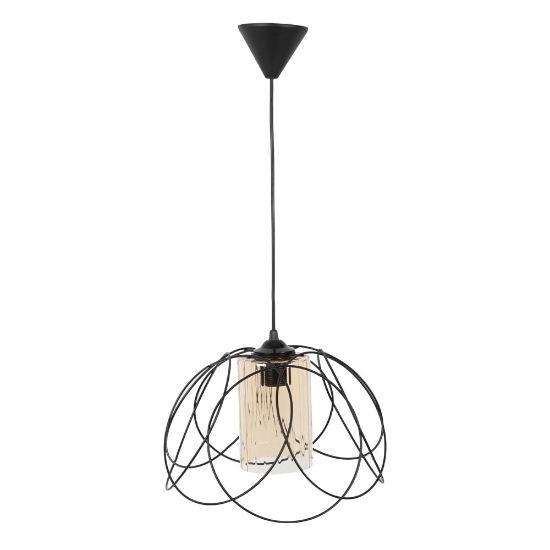 Imagine Pendul Leylak Negru 1xE27 60W