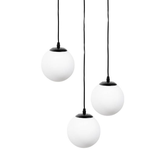 Imagine Pendul Glint 3XE27 IP20, negru, Erste