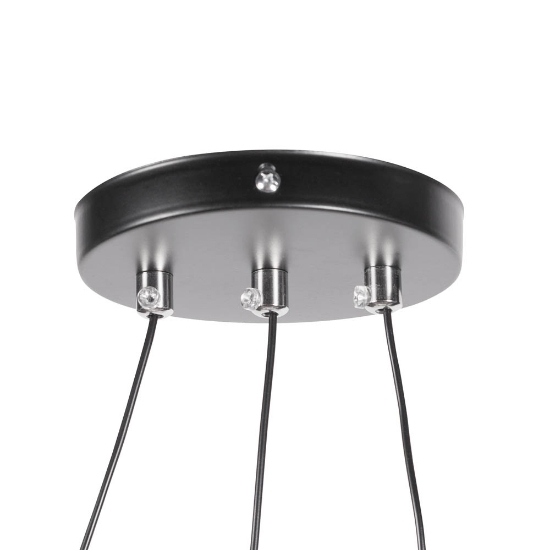 Imagine Pendul Glace 3XE27 IP20, negru, Erste