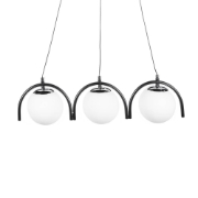 Imagine Pendul Glace 3XE27 IP20, negru, Erste