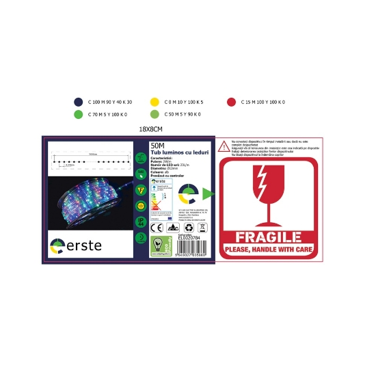 Imagine Tub Flexibil LED Alb O=12mm 50m/Rola