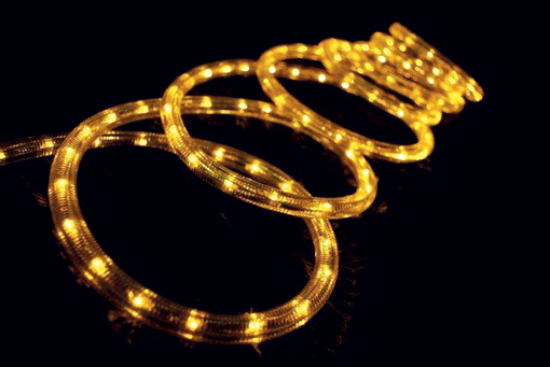 Imagine Tub Flexibil LED Galben O=12mm 50m/Rola