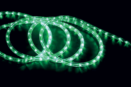 Imagine Tub Flexibil LED Verde O=12mm 50m/Rola