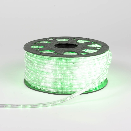 Imagine Tub Luminos cu Flash 36LED/M Verde 50M/Rola