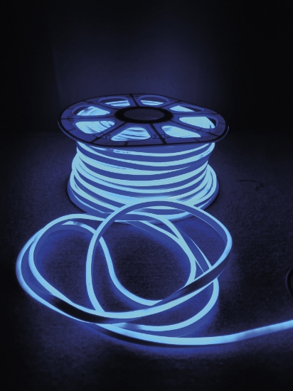 Imagine Neon Flex 92 LED Albastru IP44 50M