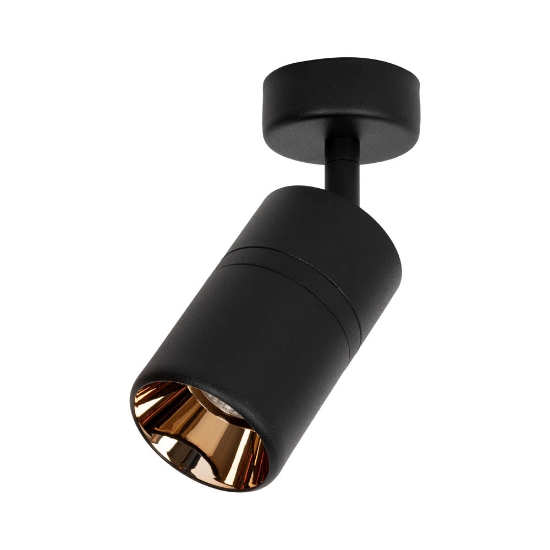 Imagine Spot Reflecto mini 10W 4000K IP20, negru+cupru, Metsan