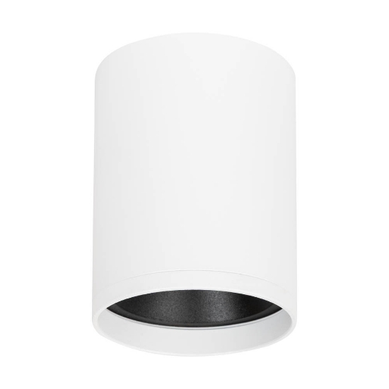 Imagine Spot aplicat Versa GU10 IP20, alb+negru, Metsan