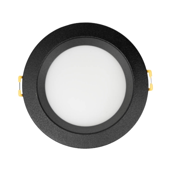 Imagine Downlight LED rotund Aprila 6W 4000K IP44, negru, Metsan