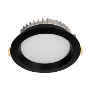 Imagine Downlight LED rotund Aprilla 10W 4000K IP44, negru, Metsan