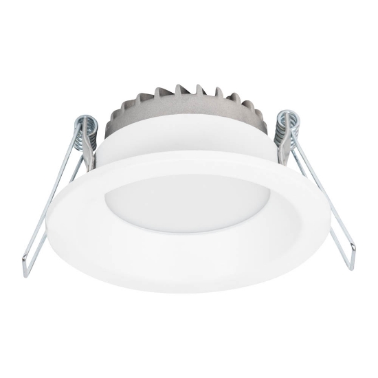 Imagine Downlight LED rotund compact 6W 4000K IP44, alb, Metsan