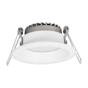 Imagine Downlight LED rotund compact 6W 4000K IP44, alb, Metsan