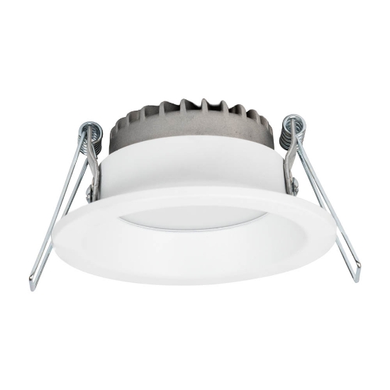 Imagine Downlight LED rotund compact 6W 4000K IP44, alb, Metsan
