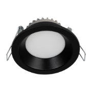 Imagine Downlight LED rotund compact 6W 4000K, negru, Metsan