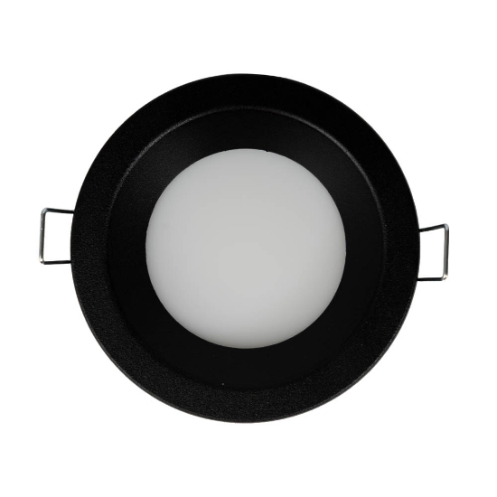 Imagine Downlight LED rotund compact 6W 4000K, negru, Metsan