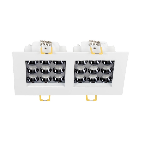 Imagine Spot LED patrat Roma SQ DB 9 24W 4000K, alb, Metsan