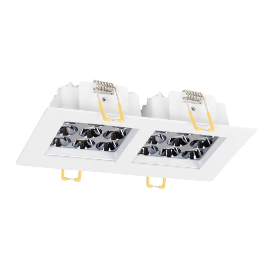 Imagine Spot LED patrat Roma SQ DB 9 24W 4000K, alb, Metsan