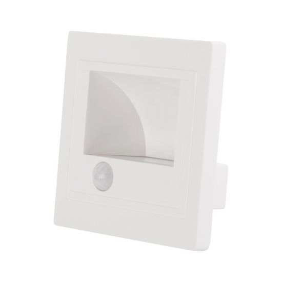Imagine Spot Treapta LED Pir senzor 1W IP20, alb, Erste