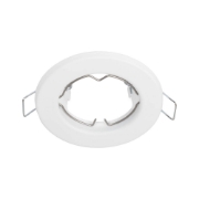 Imagine Rama spot Italian Pluton GU10 81X65mm, alb, Metsan