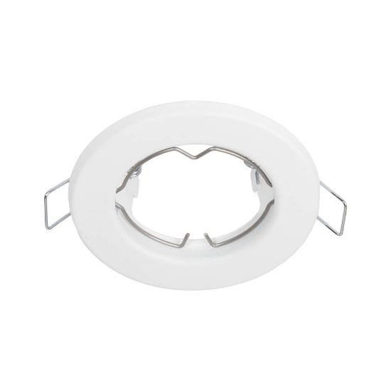 Imagine Rama spot Italian Pluton GU10 81X65mm, alb, Metsan