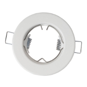 Imagine Rama spot Italian Pluton GU10 81X65mm, alb, Metsan