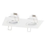 Imagine Rama spot dubla Azer GU10 70X2mm, alb, Metsan