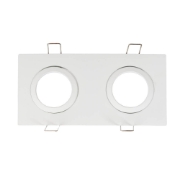 Imagine Rama spot dubla Azer GU10 70X2mm, alb, Metsan