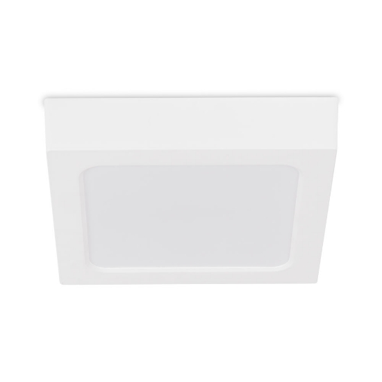 Imagine Mini Panou LED Patrat Alb PT 12W 6400K IP44 - HOMELIGHT