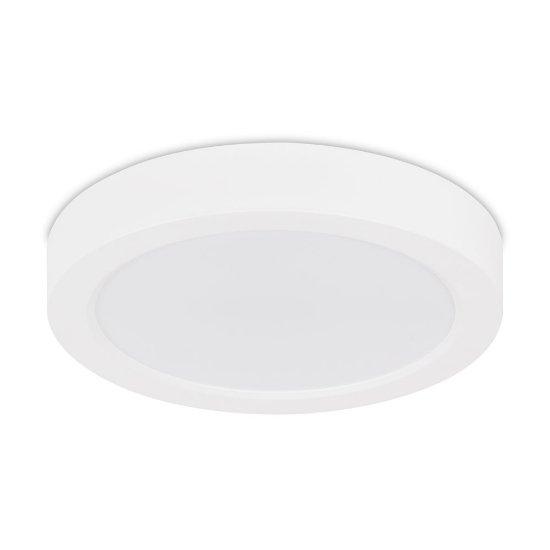 Imagine Mini Panou LED Rotund Alb PT 12W 6400K IP44 - HOMELIGHT