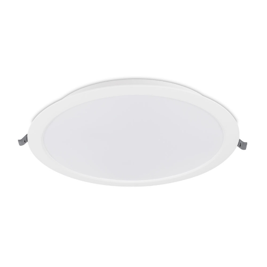 Imagine Mini Panou LED Rotund Alb ST 20W 6400K IP44 - HOMELIGHT
