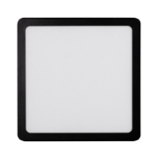 Imagine Mini Panou LED Patrat Negru PT 20W 6400K IP40 - NOVELITE