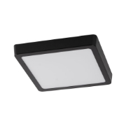 Imagine Mini Panou LED Patrat Negru PT 20W 6400K IP40 - NOVELITE