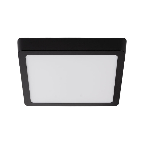 Imagine Mini Panou LED Patrat Negru PT 20W 6400K IP40 - NOVELITE