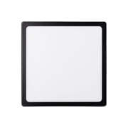 Imagine Mini Panou LED Patrat Negru PT 24W 6400K IP40 - NOVELITE