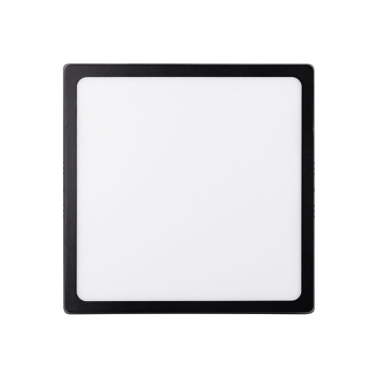 Imagine Mini Panou LED Patrat Negru PT 24W 6400K IP40 - NOVELITE