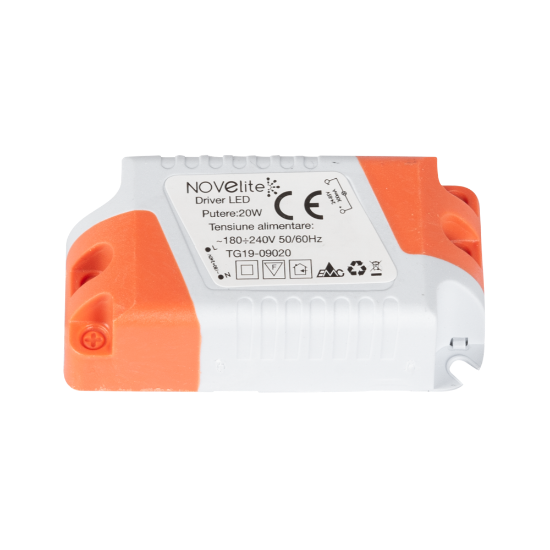 Imagine Mini Panou LED Rotund Alb PT 20W 4000K IP40 - NOVELITE