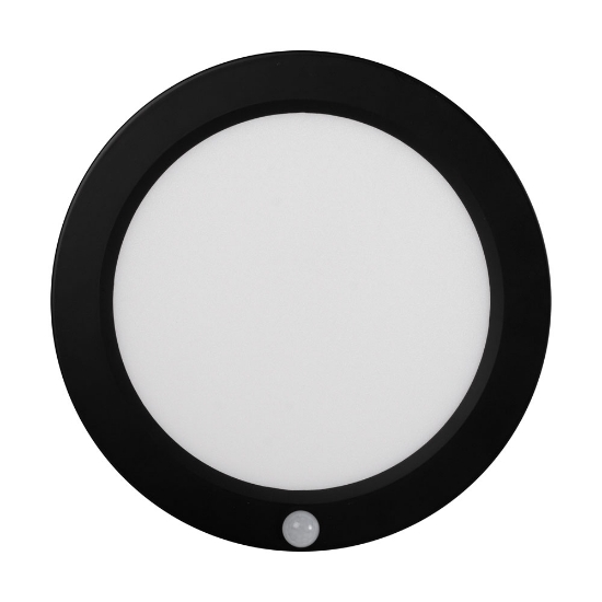 Imagine Mini Panou LED cu Senzor PT/ST Negru 18W CCT IP40 - NOVELITE