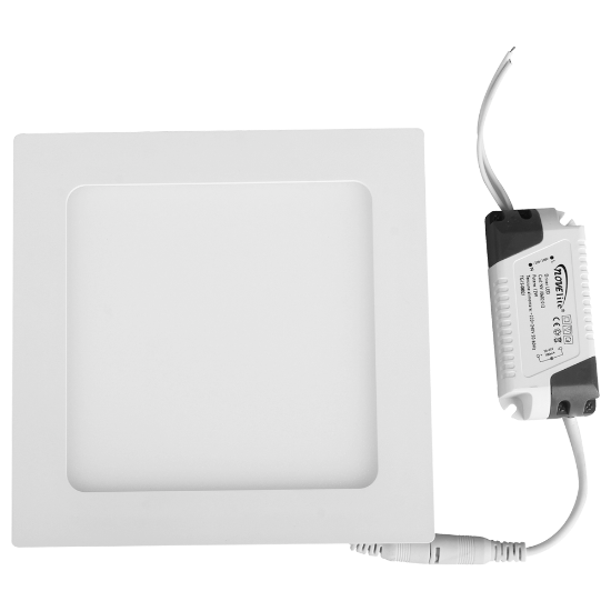 Imagine Mini Panou LED Patrat Alb ST 12W 2700K IP40 - NOVELITE